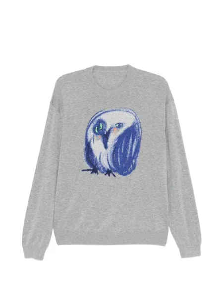 Haftowany top Jnby szary