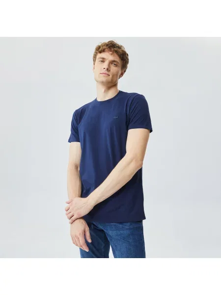 Lacoste футболка синя