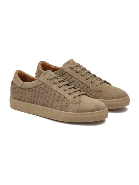 Sneakersy Kazar zamszowe beżowe
