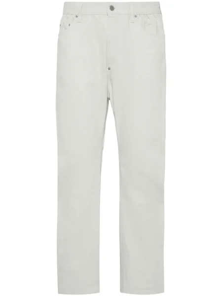 Traperice ravnih nogavica Dsquared2 bijela