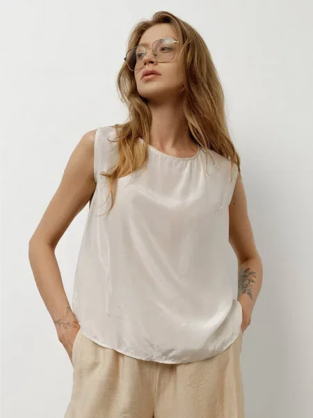 HARVEST Lane Майка бежевий