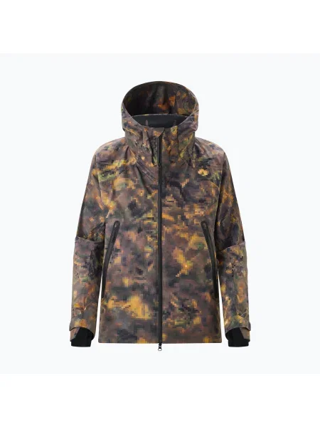 Мъжко скиорско яке Descente Brushed Lining coated leaves кафяво