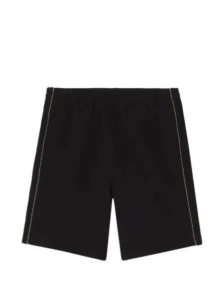 Pantaloni scurți Burberry în carouri negru