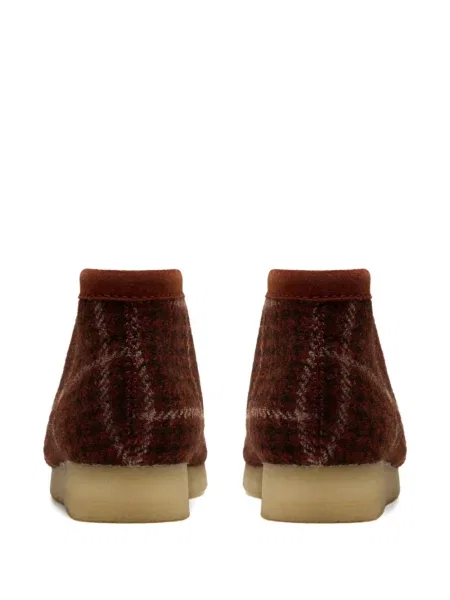 Botine Clarks Originals din tweed maro