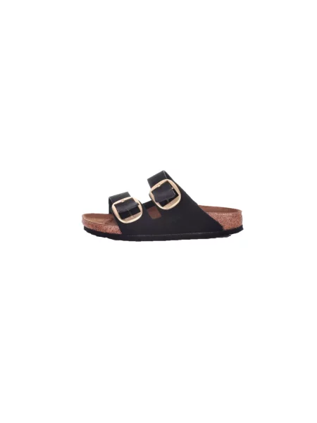 Birkenstock Klapki Arizona Big Buckle czarny