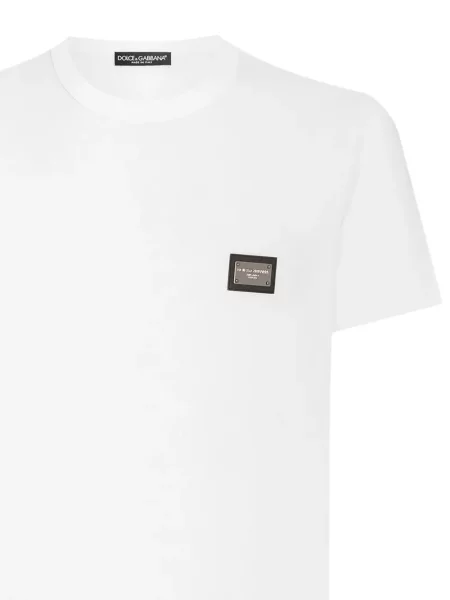 Póló Dolce & Gabbana autogrammal fehér