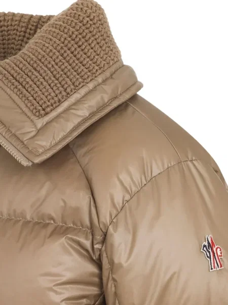 Geacă Moncler Grenoble maro