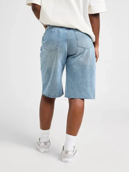 Supply&demand Szorty Denim Jorts Bleek niebieskie