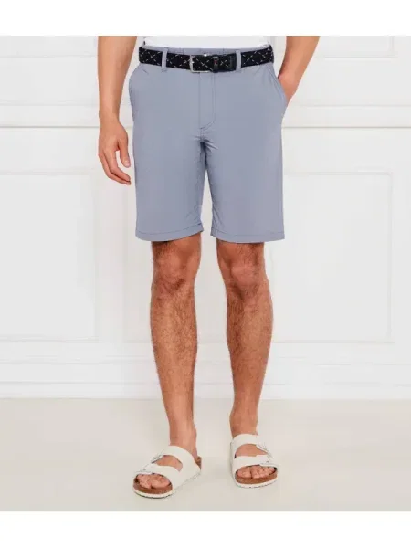 BOSS ORANGE Pantaloni scurți | Tapered fit albastru