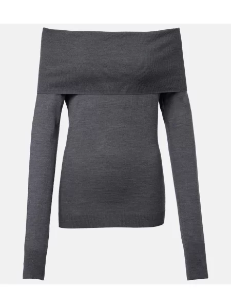 Pulover Stella Mccartney de lână gri