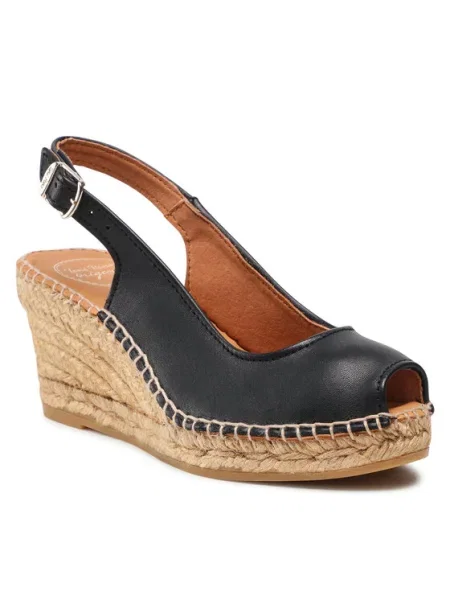 Espadrilles TONI PONS Croacia Black fekete