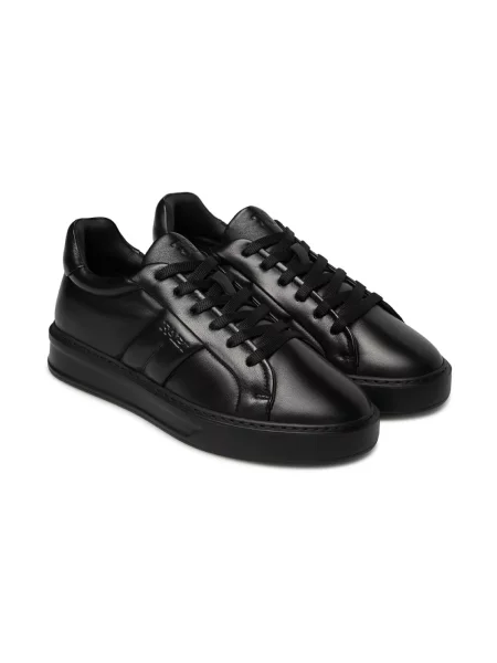 Sneakersy Fabi skórzane czarne