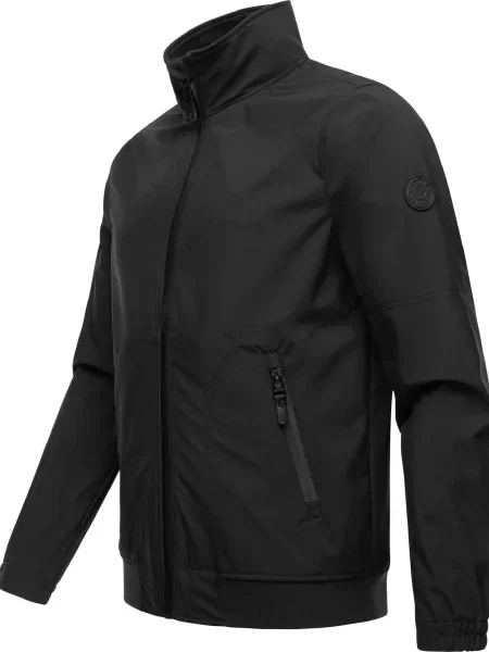 Ragwear Funkčná bunda čierna