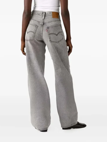 Blugi Levi's® până la genunchi cu crăpătură cu 5 buzunare gri