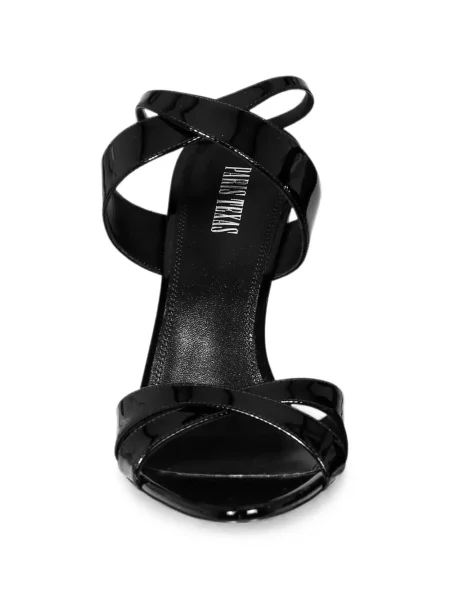 Sandale Paris Texas din piele negru