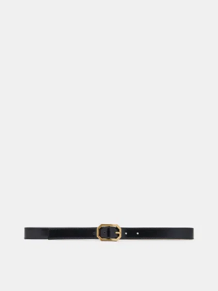 Ремень Emporio Armani с ремешками черный