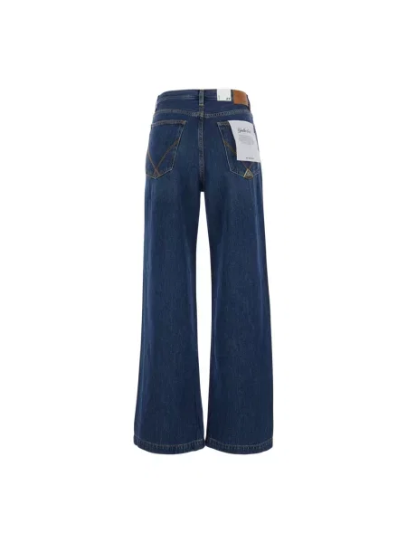 Szerokie jeansy Roy Rogers niebieskie