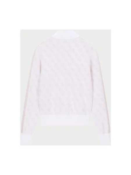 Sweter Guess z nadrukiem biały