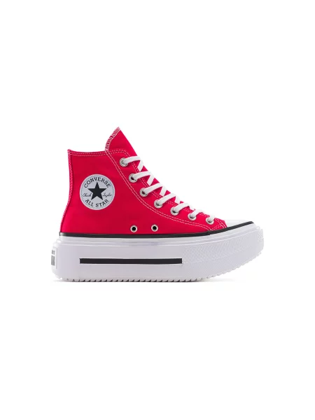 Converse Chuck Taylor All Star Lift Double Stack Platform Kobiety Buty sportowe Converse Size: czerwony