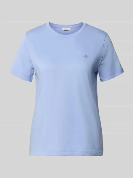 T-shirt o kroju regular fit z czystej bawełny Gant