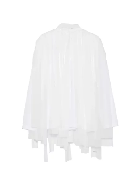 Top Comme Des Garçons s mašlí bílý