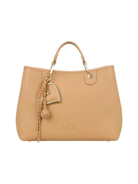 Torebka Braccialini skórzana brązowa