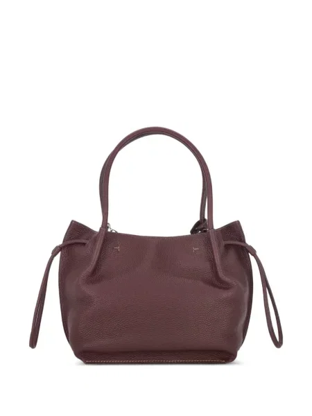 Geanta de piele Tod's din piele maro