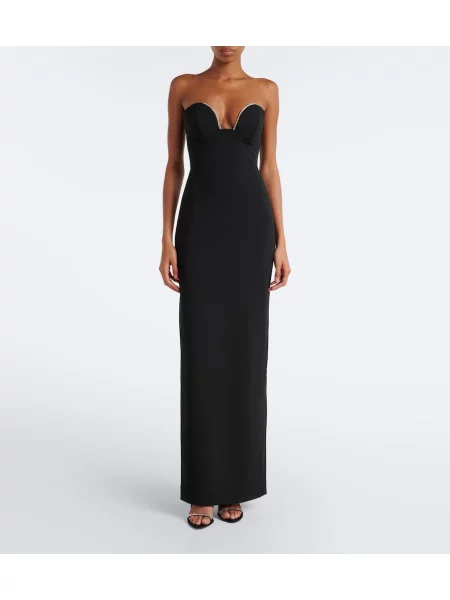 Rochie Solace London fără bretele negru