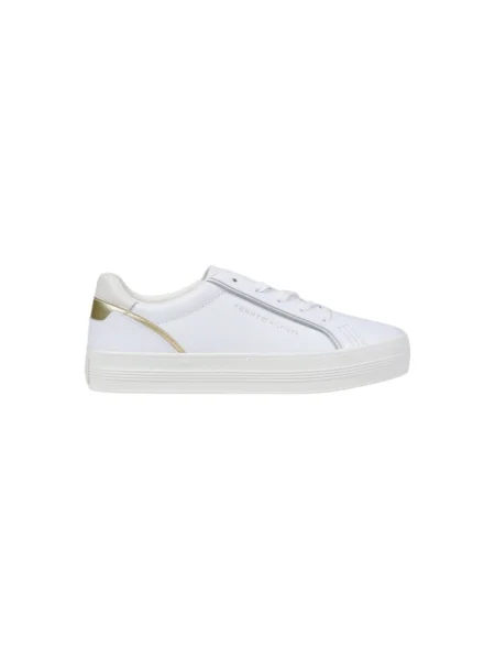 Sneakerși Tommy Hilfiger alb