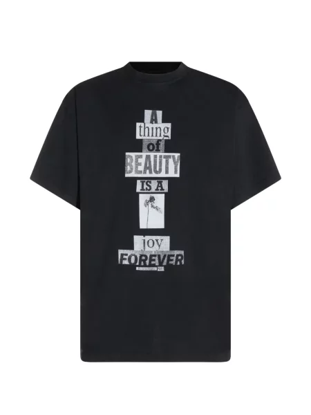 Tricou Balenciaga cu imagine negru