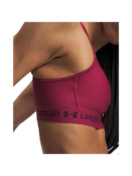 Under Armour Damen Sport BH Crossback Mid Bra czerwony