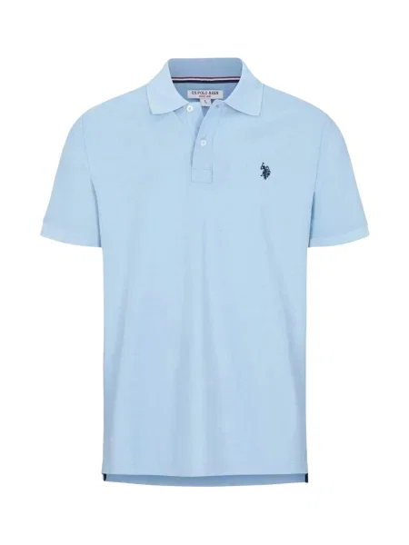 U.S. POLO ASSN. Cămașă UMALFRED albastru deschis negru