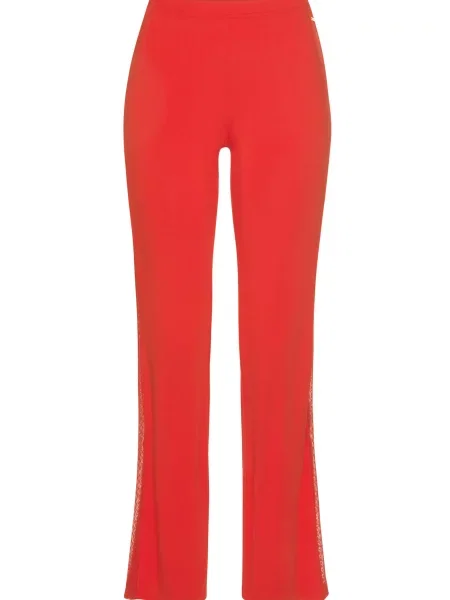 LASCANA Spodnji del pižame ognjeno rdeča