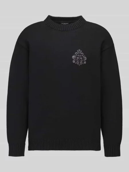 Bluza z nadrukiem z logo model AROLOA' Don't Waste Culture czarna