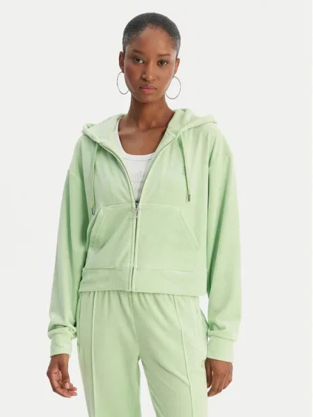Juicy Couture Світшот Iccle Oversize зелений