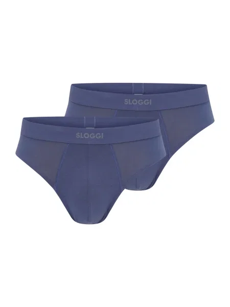 SLOGGI Slip EVER Ease albastru gențiană / închis gri