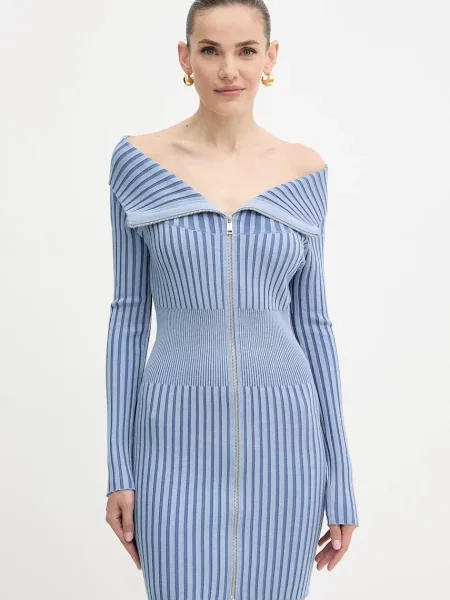 Guess rochie KATHRYN albastru