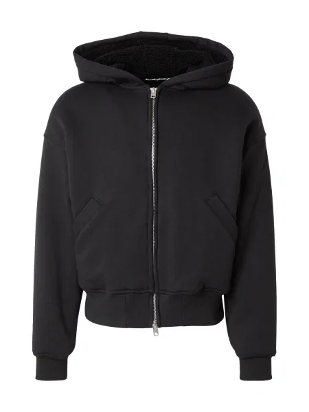 WEEKDAY Přechodná bunda černá