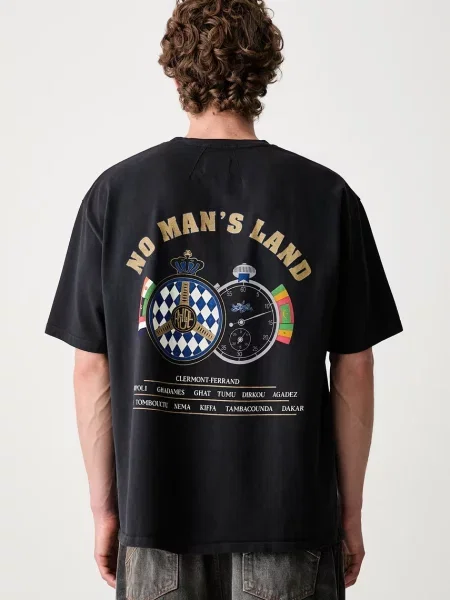 RHUDE tricou din negru