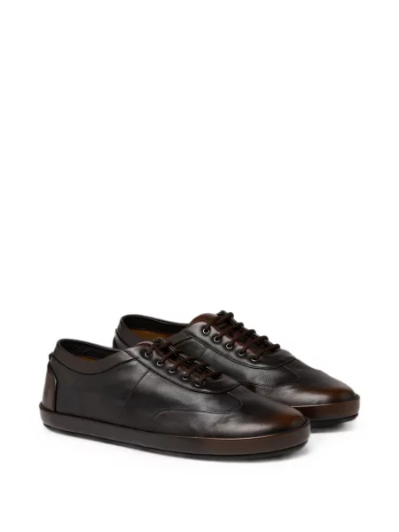 Sneakerși Marsell din piele maro