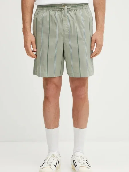 Maison Kitsuné pantaloni scurți Elasticated verde