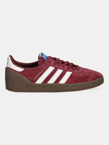 Σουέτ αθλητικά παπούτσια adidas Originals Montreal 76 μπορντό