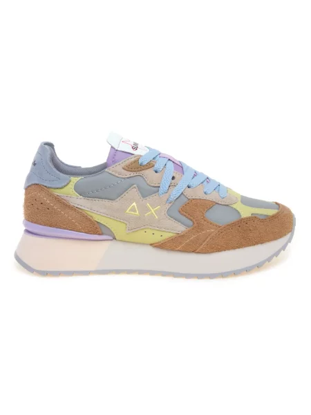 Sneakersy Sun68 skórzane