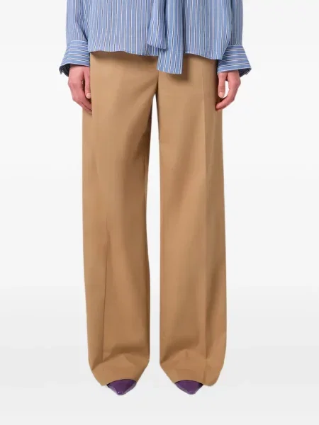 Pantaloni Msgm cu talie înaltă
