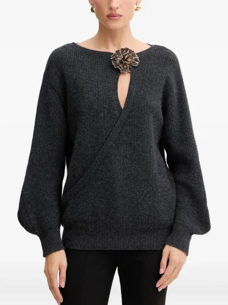 Pulover Simona Corsellini gri