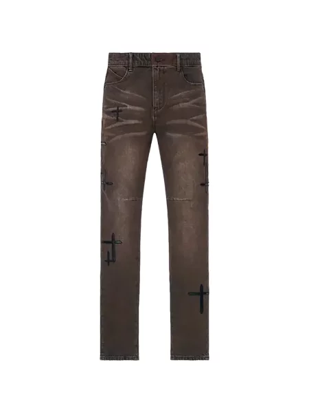 Blugi skinny Rta skinny fit maro