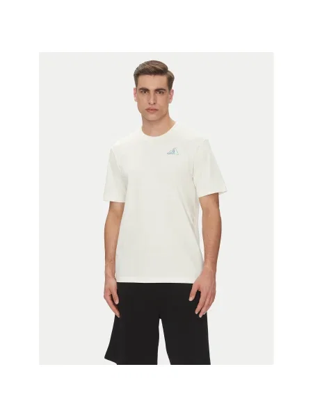 Adidas Póló Earth Day Graphic Regular Fit fehér