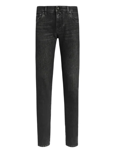 Blugi Dolce & Gabbana cu 5 buzunare negru