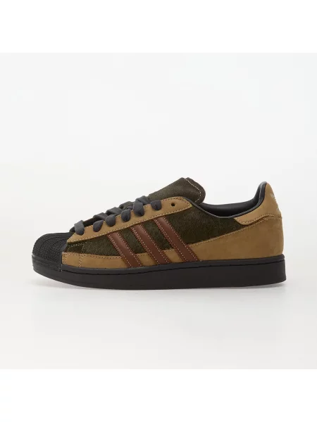 Sneakers adidas Superstar II Mg Focus Olive/ Preloved Brown/ Utility Black EUR 46 negru