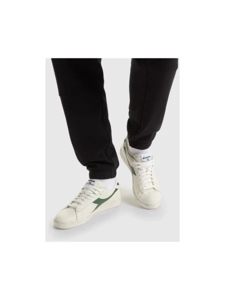 Sneakersy Diadora skórzane retro białe